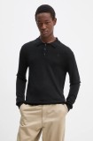 G-Star pulover de l&acirc;nă bărbați, culoarea negru, light, D25066-D847