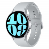 Smartwatch Samsung Watch 6 SM-R940, ecran AMOLED 1.47inch, 2GB RAM, 16GB Flash, Bluetooth 5.3, Carcasa Aluminiu, 44mm, Waterproof 5ATM (Argintiu)