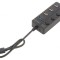 Hub USB 4 Porturi USB 2.0/3.1 Negru