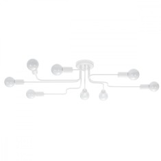 Candelabru VECTOR 8 alb, Sollux Lighting foto