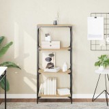 VidaXL Bibliotecă 4 niveluri stejar sonoma 59x35x132 cm lemn prelucrat 837618