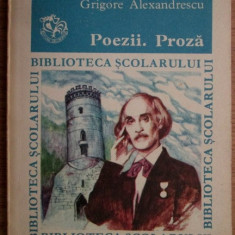 Grigore Alexandrescu - Poezii. Proza (ed Ion Creanga)