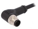 Mufă M12 5-PIN Tată Unghiular 1m IP67