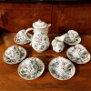 MEISSEN-SERVICIU DE CAFEA BLUE ONION RED AND GOLD-MEISSEN-GERMANIA-ANII 70, Seturi