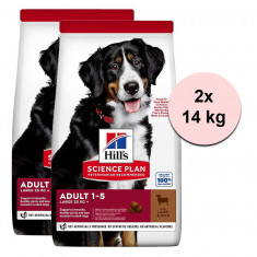 Hill&#039;s Science Plan Canine Adult lamb &amp; rice 2 x 14 kg