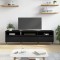 vidaXL Comodă TV, negru, 150x30x44,5 cm, lemn prelucrat 831261