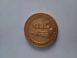 SPATARUL MIHAI CANTACUZINO INTEMEIETORUL ASEZAMINTELOR COLTEA .Spitalul Coltea 1704-1974 . Aniversarea a 275 de ani de existenta .Medalie 50 mm