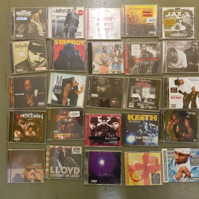 Colectie cd-uri RAP / HIP HOP / RNB Eminem 2PAC 50 Cent Jay-Z Wu Tang foto