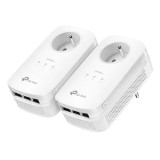 Cumpara ieftin Starter kit Powerline TP-LINK TL-PA8010PKIT AV1300/AV2000 3 Passthrough - TP-LINK TL-PA8030PKIT