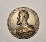 Medalie Regele Carol I - Inaugurarea Palatului Universitatii din Iasi 1897