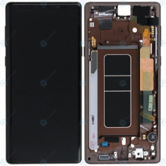Samsung Galaxy Note 9 (SM-N960F) Unitate de afișare completă cupru metalic GH97-22270D GH97-22269D