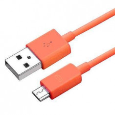 Cablu de date Esperanza EB184O microUSB 1m portocaliu foto