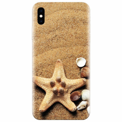 Husa silicon pentru Apple Iphone X, Sea Shells foto
