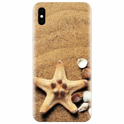 Husa silicon pentru Apple Iphone XS Max, Sea Shells foto