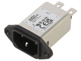 Conector de Alimentare AC C14 6A 250V