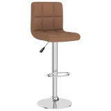 Cumpara ieftin Scaun de bar, maro, material textil