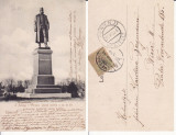 Timisoara -Statuia Franz Josef-clasica, rara, Circulata, Printata