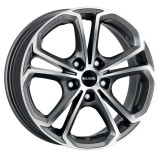 Jante TOYOTA COROLLA VERSO 7.5J x 18 Inch 5X114,3 et38 - Mak Hessen Gun Met-mirror Face - pret / buc, 7,5