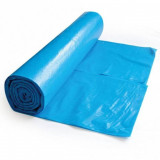 Saci Colectare Selectiva, 120L, 70x110 cm, Albastru, 10 Buc/Rola, Hartie/Carton, Saci Menaj, Saci de Gunoi, Saci Menajeri 120L, Saci de Gunoi Plastic,, Zorex