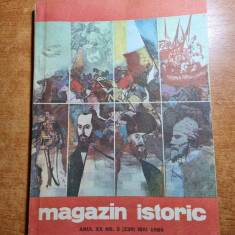 Revista Magazin Istoric - Mai 1986