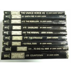 THE SURVIVALIST (9 vol.) - by JERRY AHERN - in limba engleza
