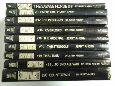 THE SURVIVALIST (9 vol.) - by JERRY AHERN - in limba engleza foto