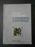 STUDII DE ISTORIE A FILOZOFIEI UNIVERSALE volumul 6