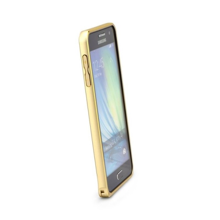 Bumper Aluminiu SAMSUNG Galaxy S6 (Auriu) Bumper Aluminiu SAMSUNG Galaxy S6 (Auriu)