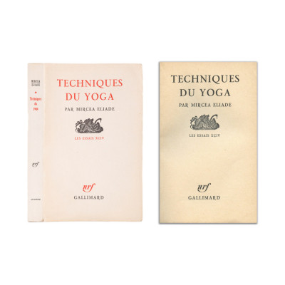 Mircea Eliade, Techniques du yoga foto