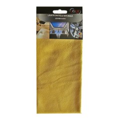 Laveta auto pentru multisuprafete, Jolie, piele naturala, bej