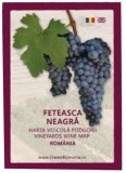 Harta viticola Pocket - Romania, Feteasca Neagra |