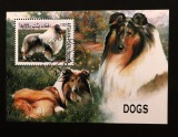 Coliță Timbru Afganistan 1999 Rasă C&acirc;ini Ciobănesc Scoțian Rough Collie 15000 Afs Ștampilată - A992