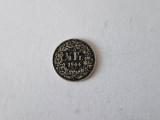Elvetia 1/2 Francs 1944 - Argint