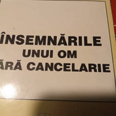 ÎNSEMNĂRILE UNUI OM FĂRĂ CANCELARIE - STEFAN BACIU,ALBATROS 1996,322 PAG