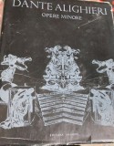 OPERE MINORE DANTE ALIGHIERI