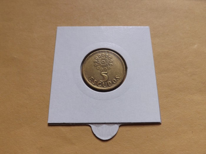 Portugalia 5 Escudos 1999