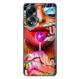 Husa compatibila cu Oppo A58 4G Silicon Gel Tpu Model Pop Art Lolipop