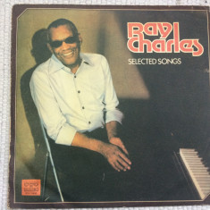 ray charles selected songs disc vinyl lp selectii hituri muzica soul funk blues