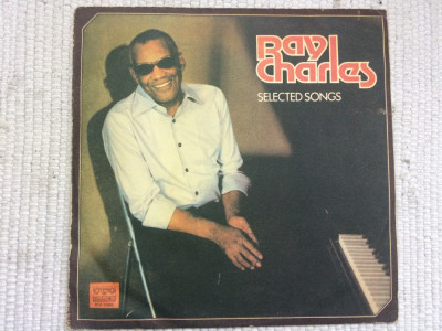 ray charles selected songs disc vinyl lp selectii hituri muzica soul funk blues foto