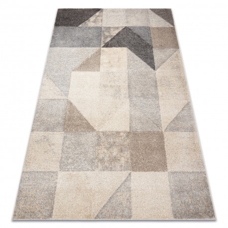 Covor FUSION 9777 crem / bej - Geometric, modern, abstract, 280x370 cm