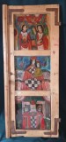 Triptic icoane pe sticla Transilvania