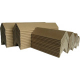 Set 25 Coltare din Carton 2.2 m, 40x40x3 mm, Profil de Protectie pentru Ambalat, Profil de Protectie pentru Ambalat Paleti, Profil de Protectie pentru