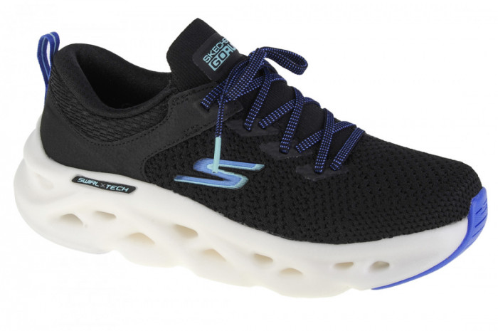 Pantofi de alergat Skechers Go Run Swirl Tech-Dash Charge 128793-BLK negru