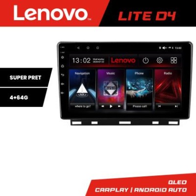 Navigatie Renault Clio 5 Lenovo Kit-Clio5 4+64 GB Android Waze USB Navigatie Internet Youtube Radio CarStore Technology foto