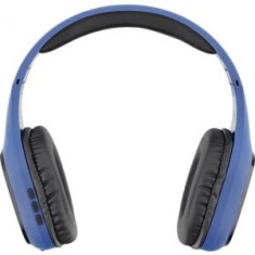 Casti Over-ear Bluetooth , Microfon, Albastru foto