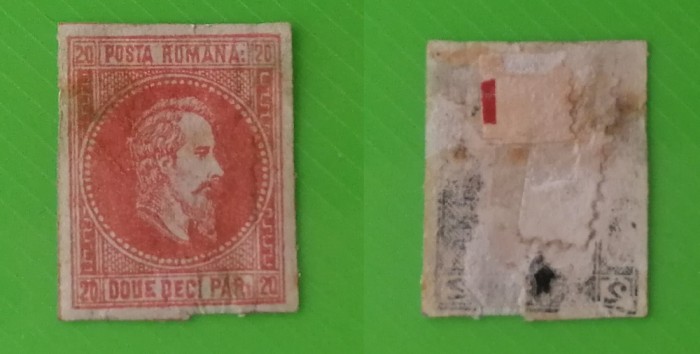 1864 Alexandru Ioan Cuza 20 PARALE (necirculate) (01)