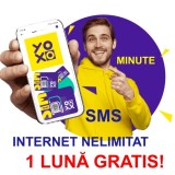 Cumpara ieftin Cartela Sim Yoxo , 1 Luna Gratis , Minute SMS Internet Nelimitat - In limita stocului disponibil