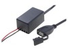 &Icirc;ncărcător Auto USB A 5V/2,1A Negru