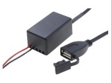 &Icirc;ncărcător Auto USB A 5V/2,1A Negru