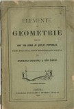 1689SPN Elemente de geometrie pentru anii din urmă ai șc&oacute;lei poporale, pentru șc&oacute;le civile, cursuri ... de Domețiu Dogaiu și I&oacute;n Dariu 1898 Brașov